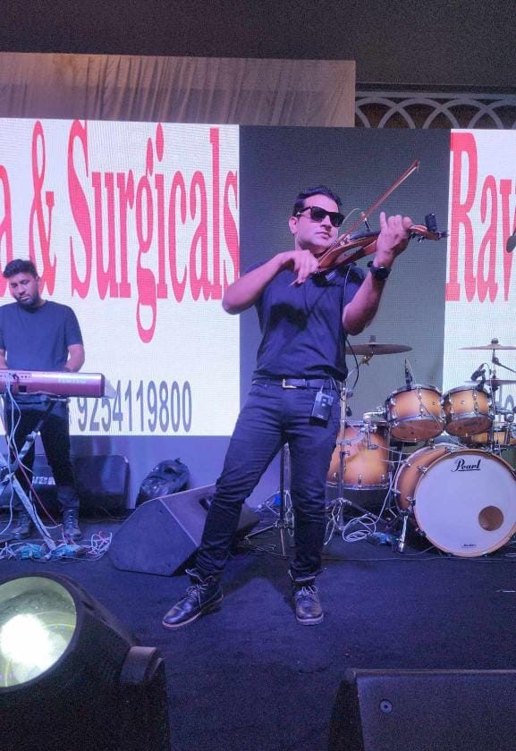 Violinist Brijpal Sharma  