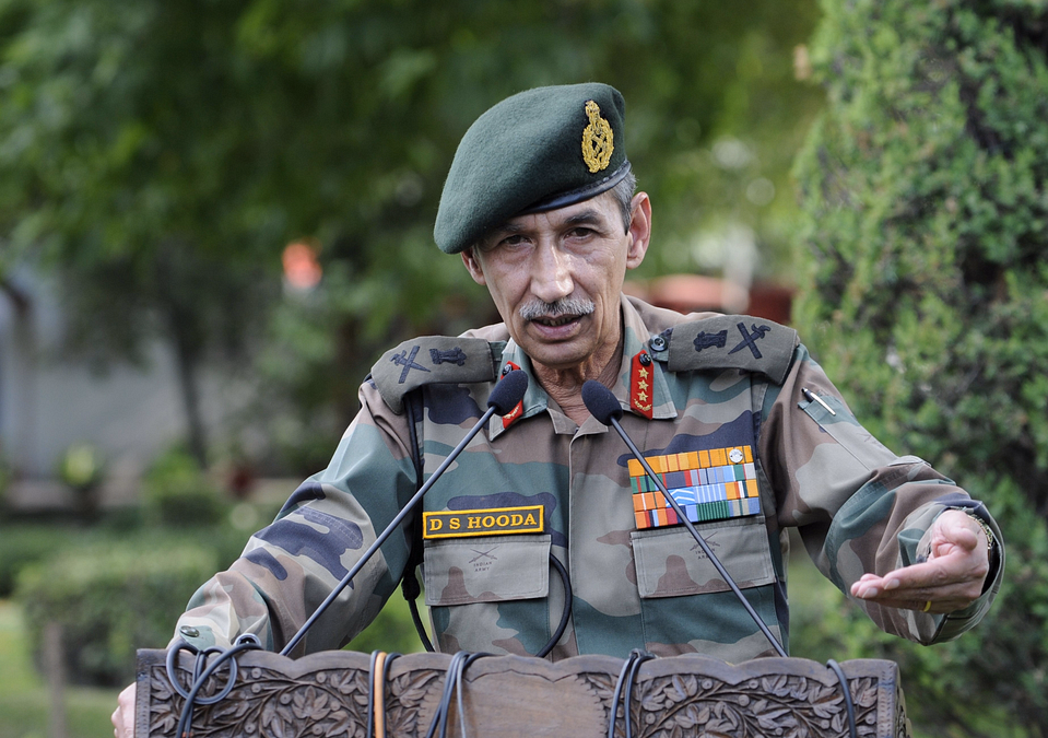 Lt. Gen. Deependra Singh Hooda  