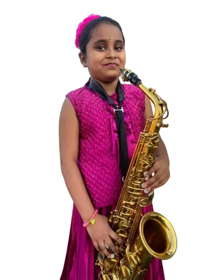 Saxophonist Shreya