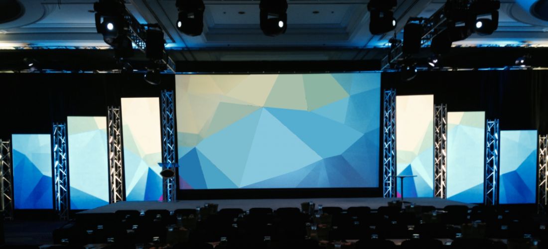 Corporate Event Backdrop Decor Ideas