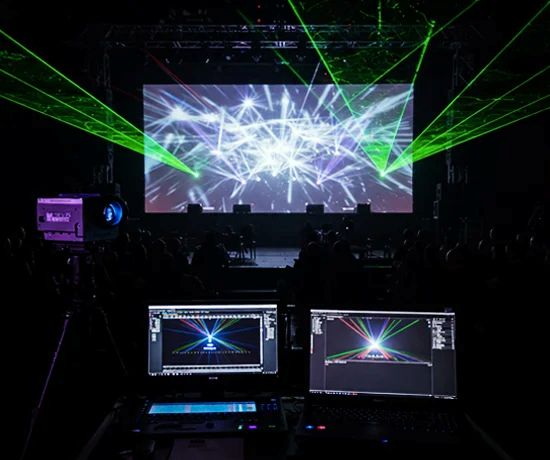 Laser Show and Projection Mapping Services for Corporate Events and Shows – Execution & Coordination