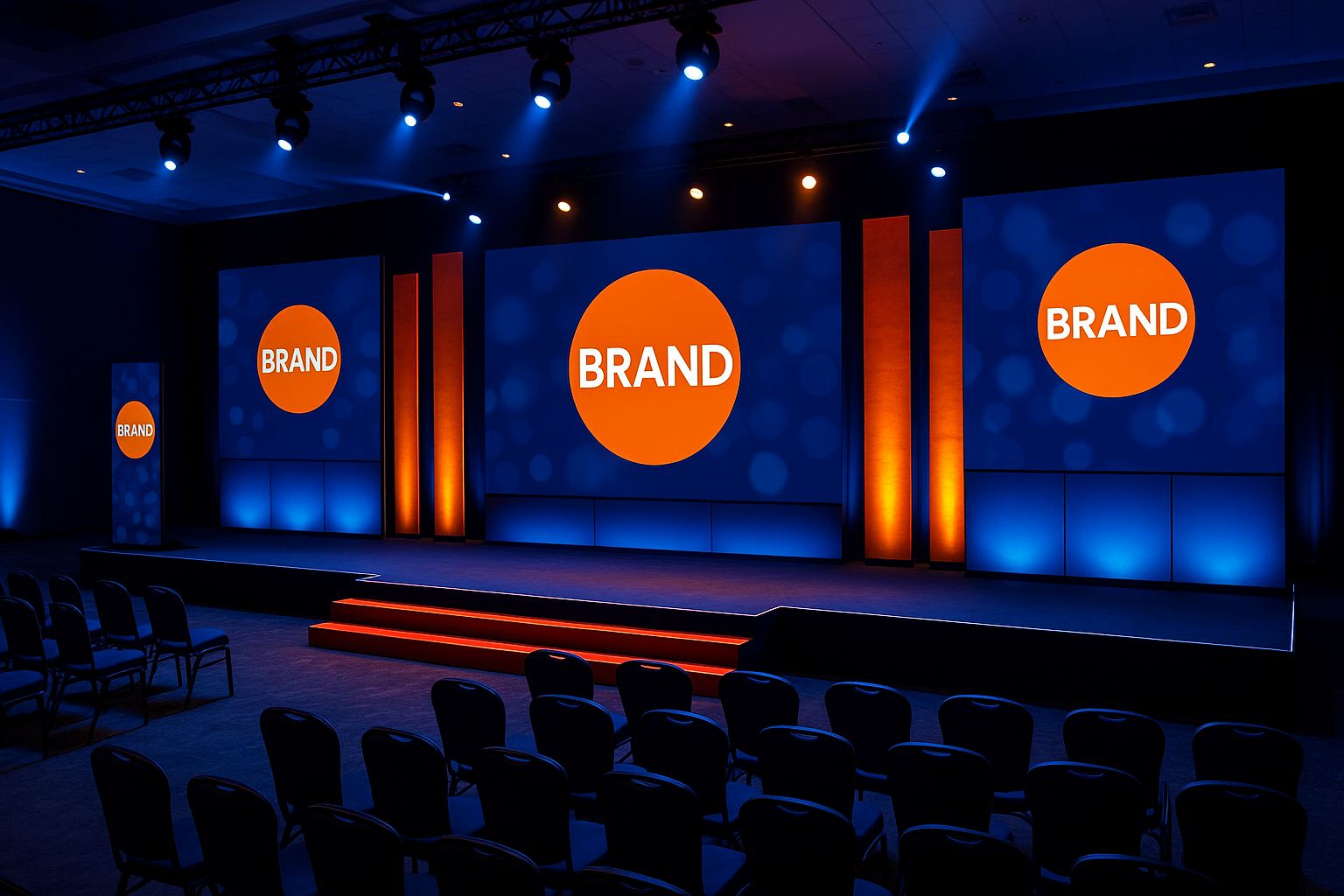 Making Events, Branding, and Decor. Infrastructure doesn't have to be for factories