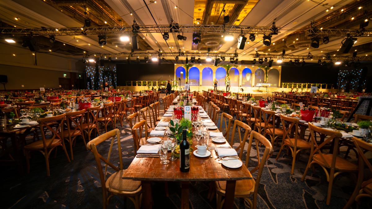 We for gala dinners and award nights