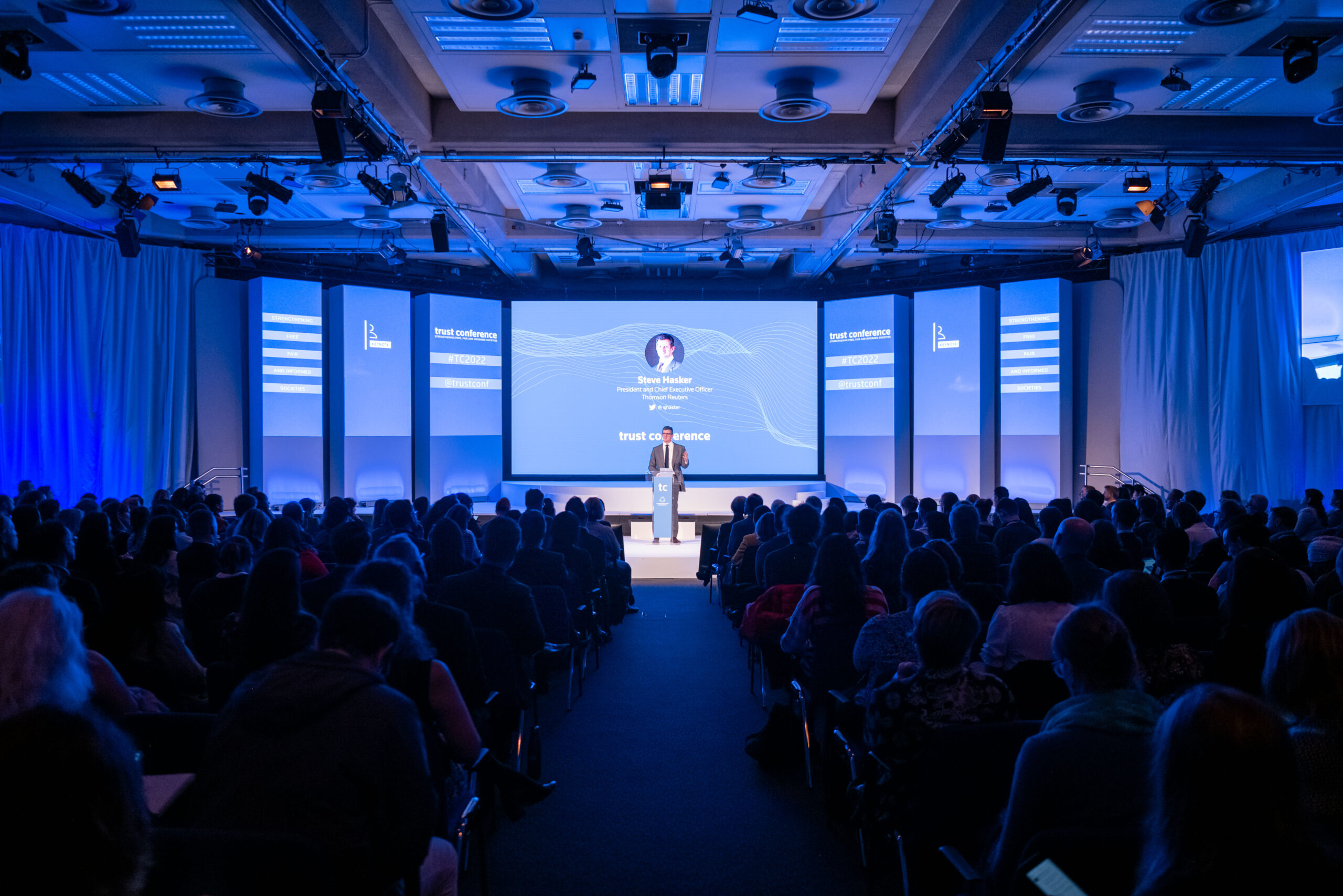 A good conference planner will take care of branding and setting up the exhibition