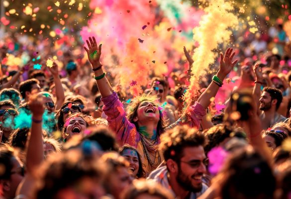 Hire4Event is Your Perfect Partner Holi Event