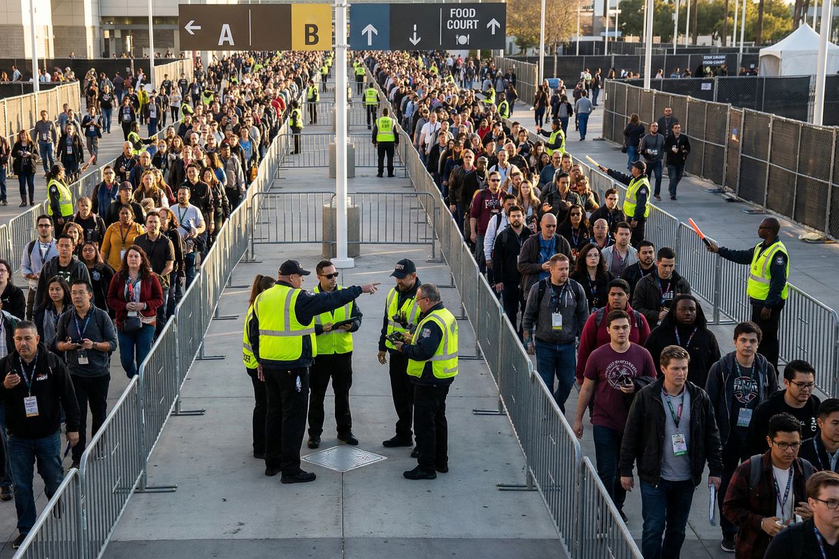 Crowd Management Services for Events, Conferences and Large Gatherings – Planning & Risk Strategy