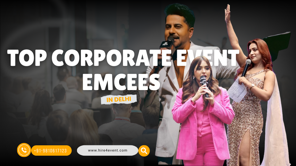 Top 10 Most famous emcee for corporate event in Delhi