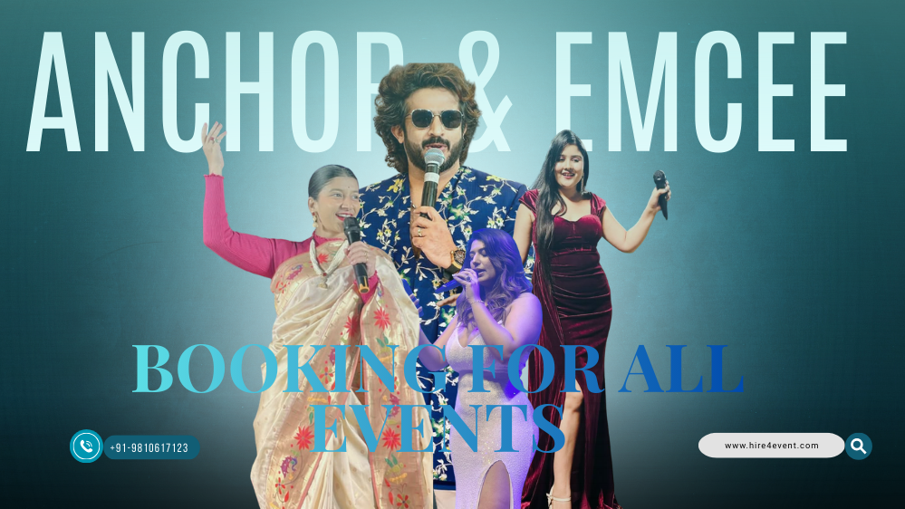 Anchor and Emcee Booking