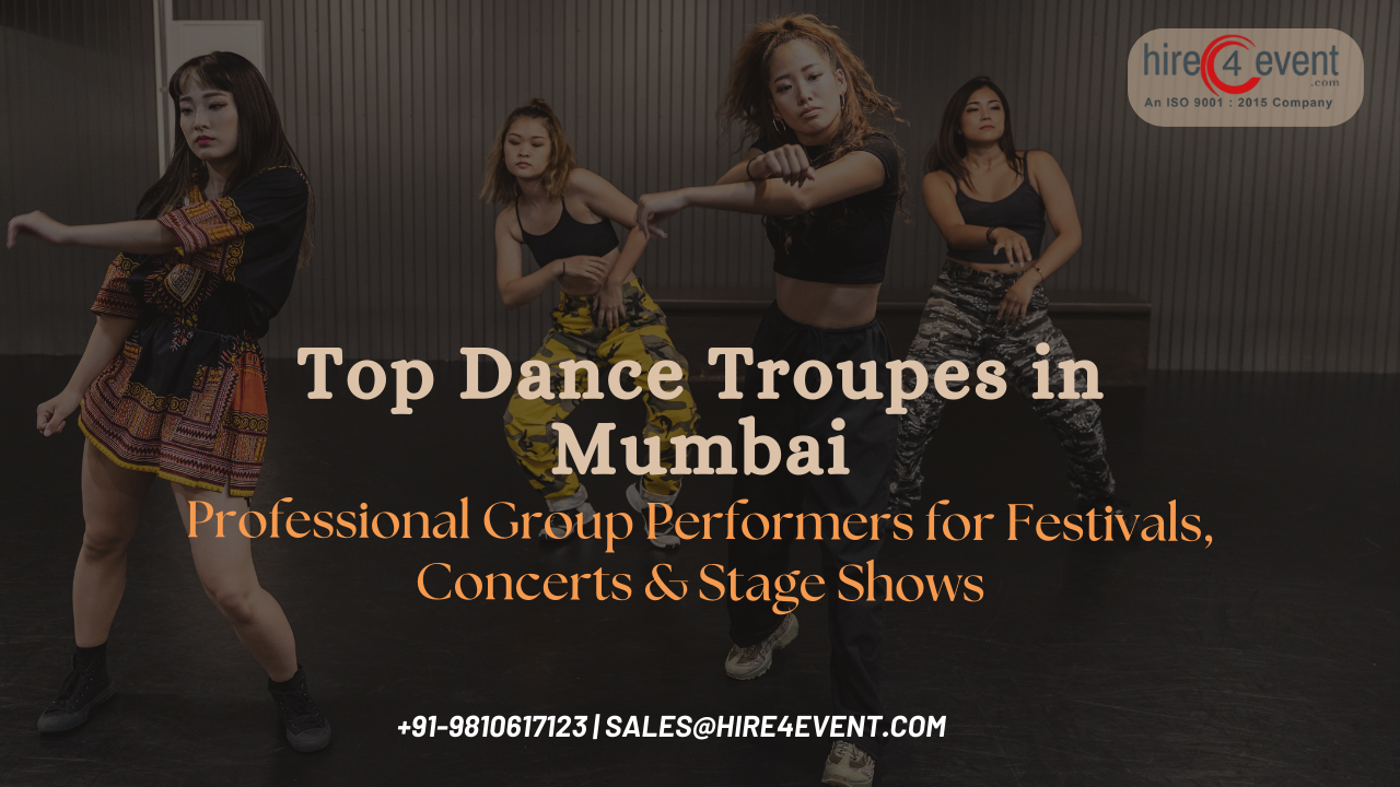 Top Dance Troupes in Mumbai | Professional Group Performers for Festivals, Concerts & Stage Shows